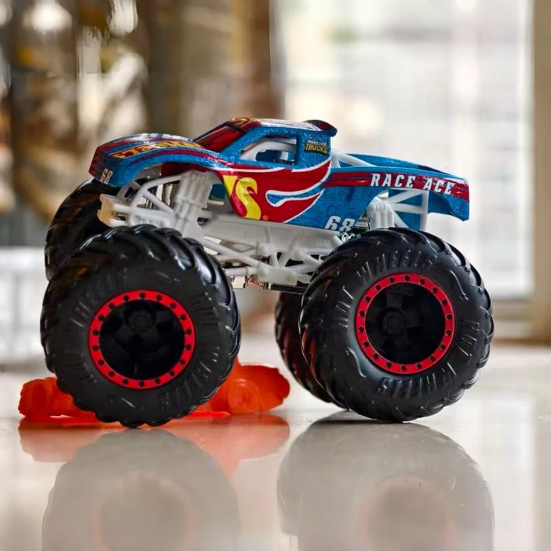 Hot Wheels Car Mainline - Hot Wheels Wild Monster Trucks Alloy