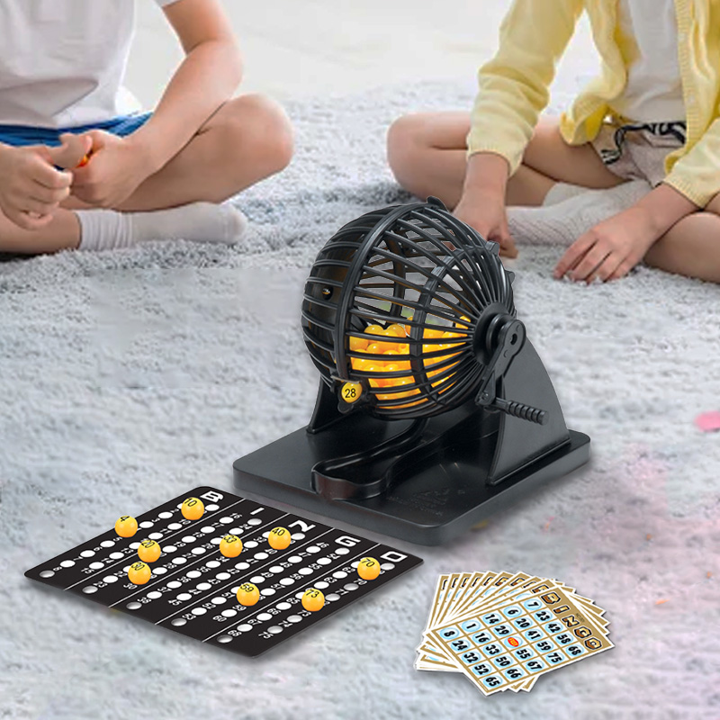 Party Games Large Groups - Bingo Lottery Machine Cage Sweepstakes for