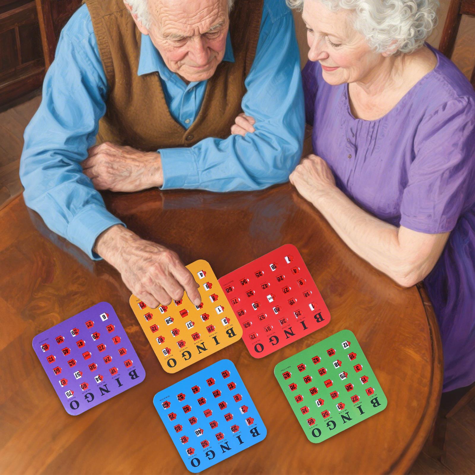 Party Games Large Groups - 5 Pieces Bingo Game Cards Large