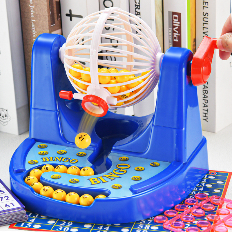 Party Games Multiplayer - Classic Bingo Lottery Number Drawing Machine