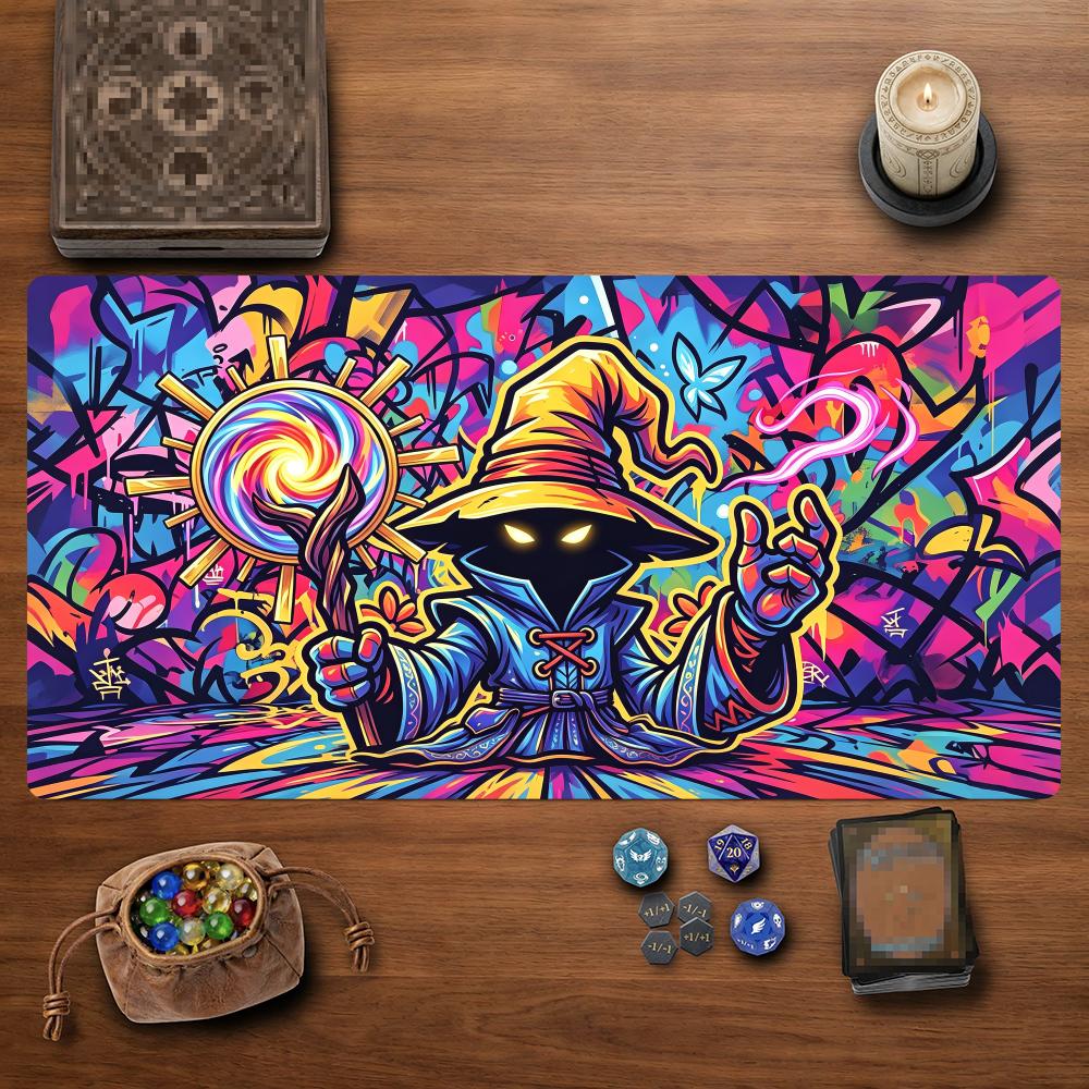 Party Games Mystery - Mysterious Wizard MTG&TCG Tabletop Game Mat