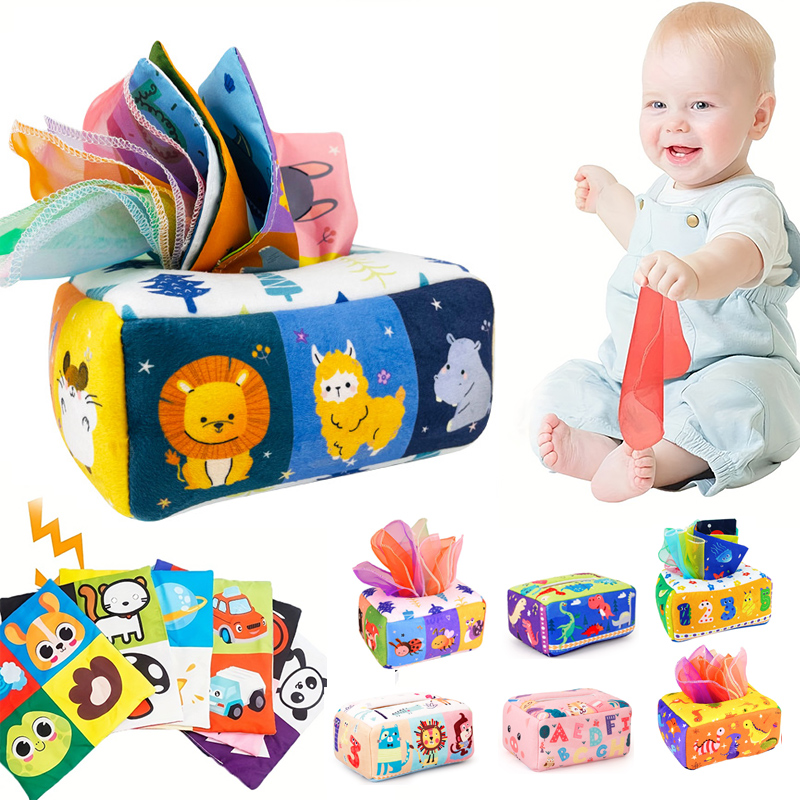 Party Games At Home - Baby Montessori Toy,Magic Tissue Box,Educational Learning