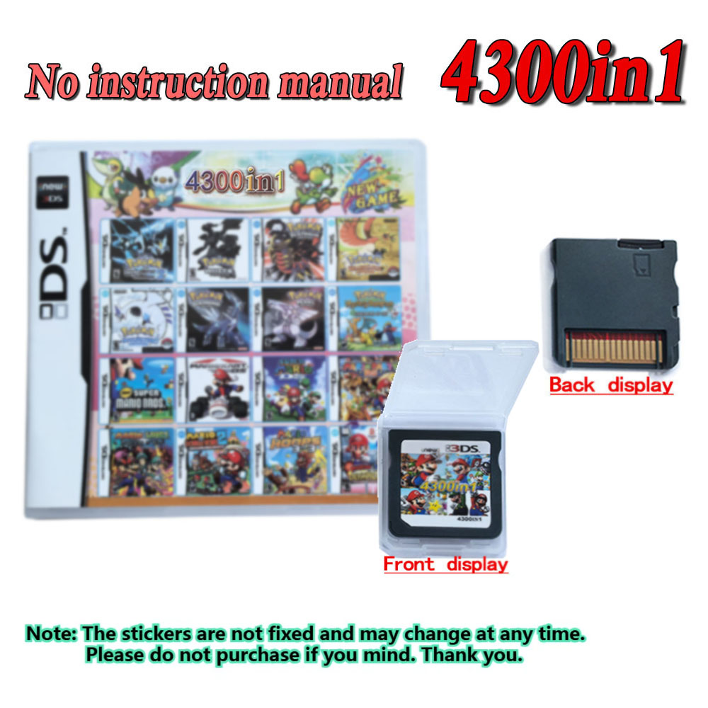 Party Games Gender Reveal - 4300 in 1 Compilation DS NDS
