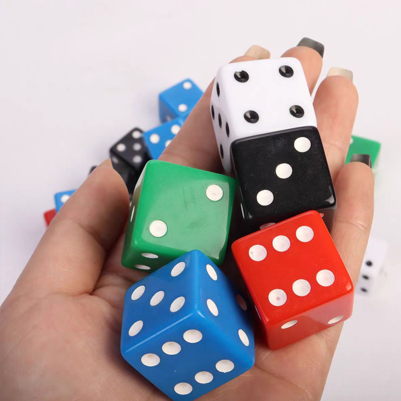 D6 Square Dice Cubes 25MM with - Party Games App ulasan dan harga