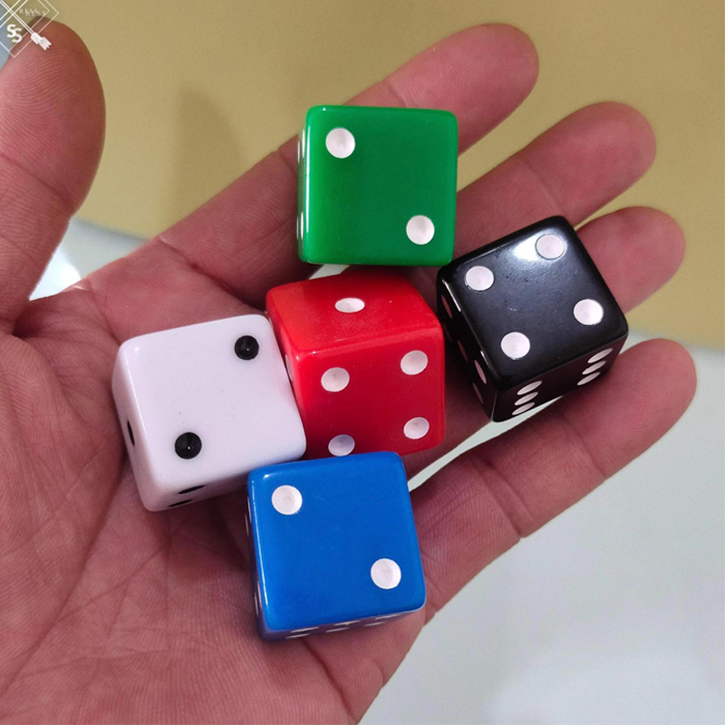 D6 Square Dice Cubes 25MM with - Party Games App ulasan dan harga