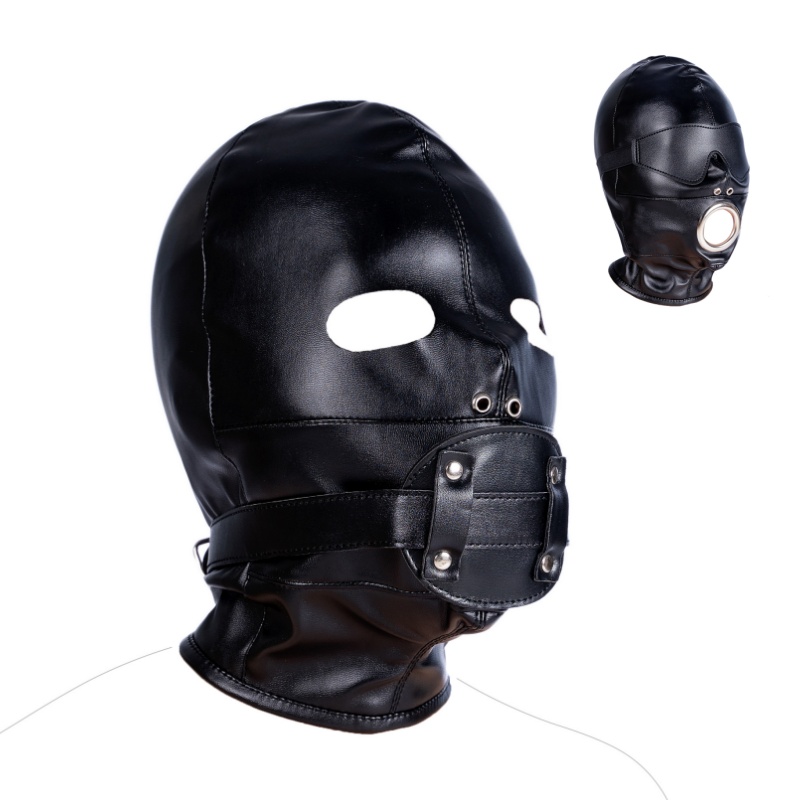 Sexy Cosplay Mask Fetish PU Le - Party Games Mystery ulasan dan harga