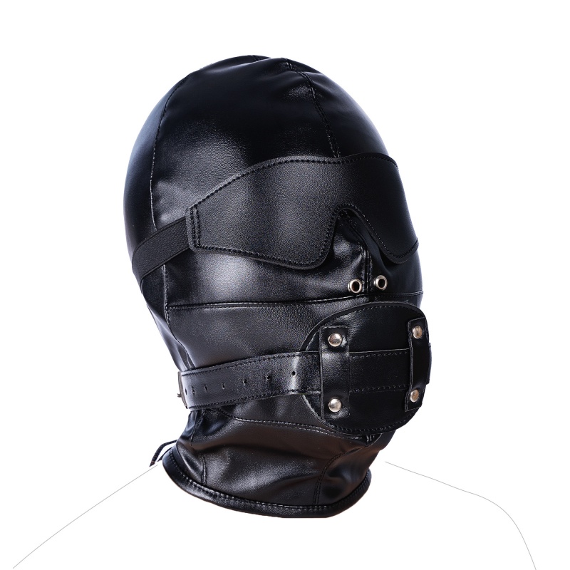 Sexy Cosplay Mask Fetish PU Le - Party Games Mystery ulasan dan harga