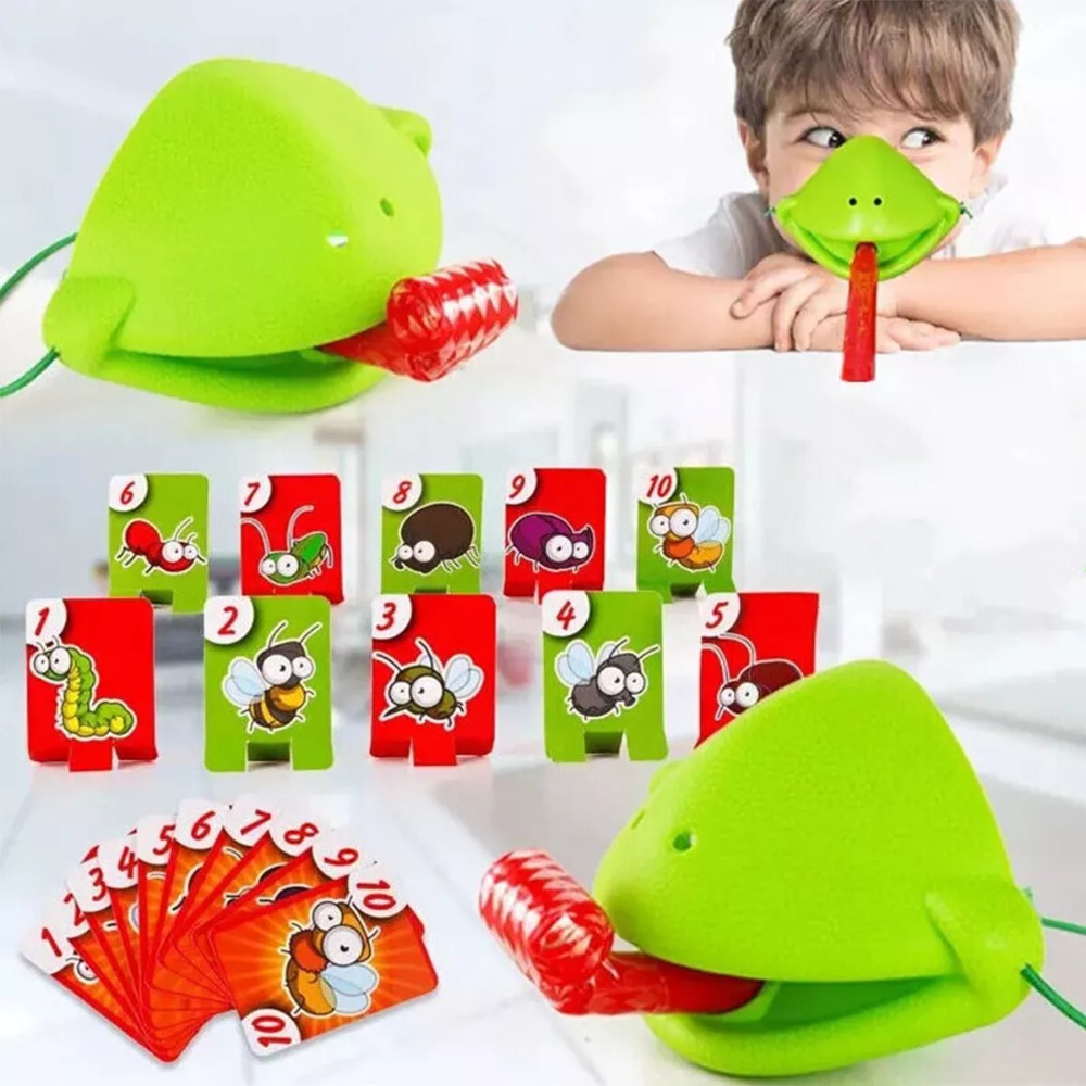 Funny Frog Tongue Game Parent- - Party Games Multiplayer ulasan dan harga