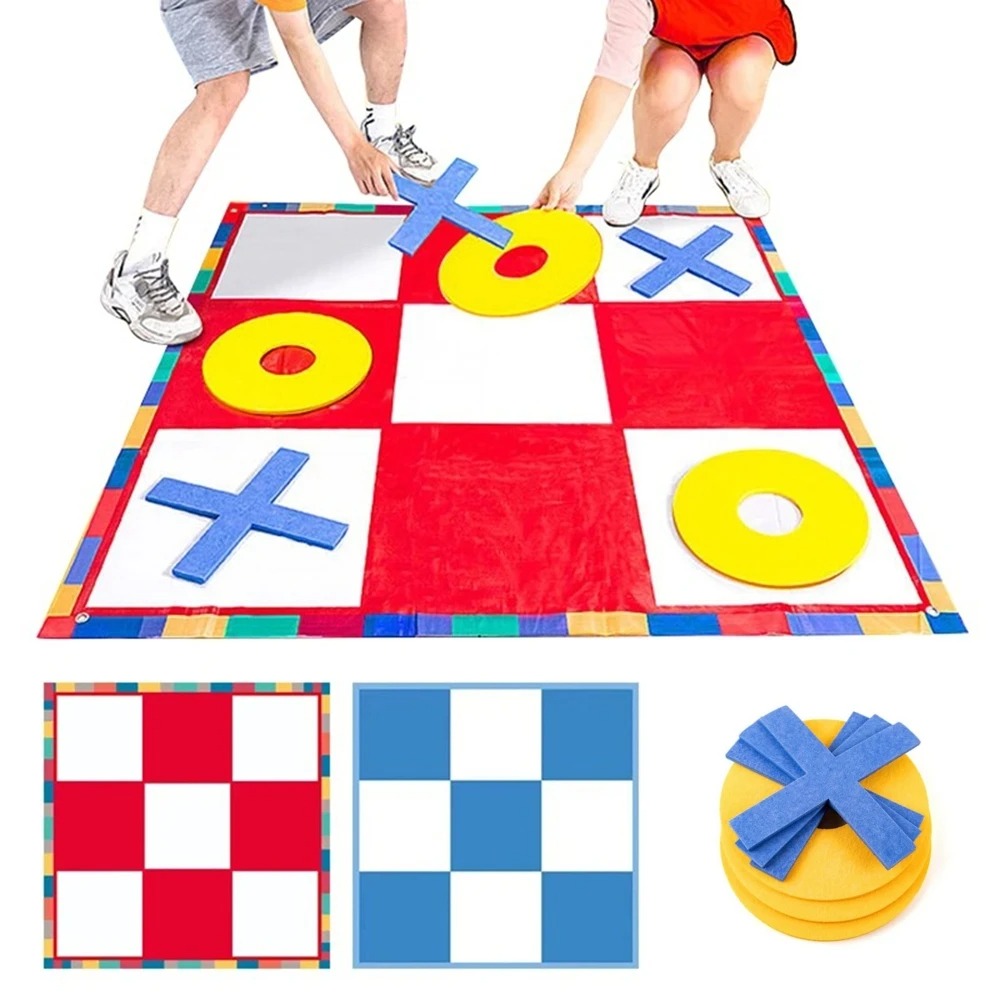 Tic Toe Checkers Game Interact - Party Games Group For Adults ulasan dan harga