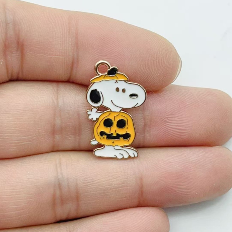 10Pcs Cute Halloween Cartoon P - Party Games Questions ulasan dan harga