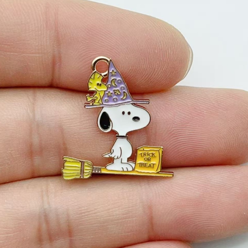 10Pcs Cute Halloween Cartoon P - Party Games Questions ulasan dan harga
