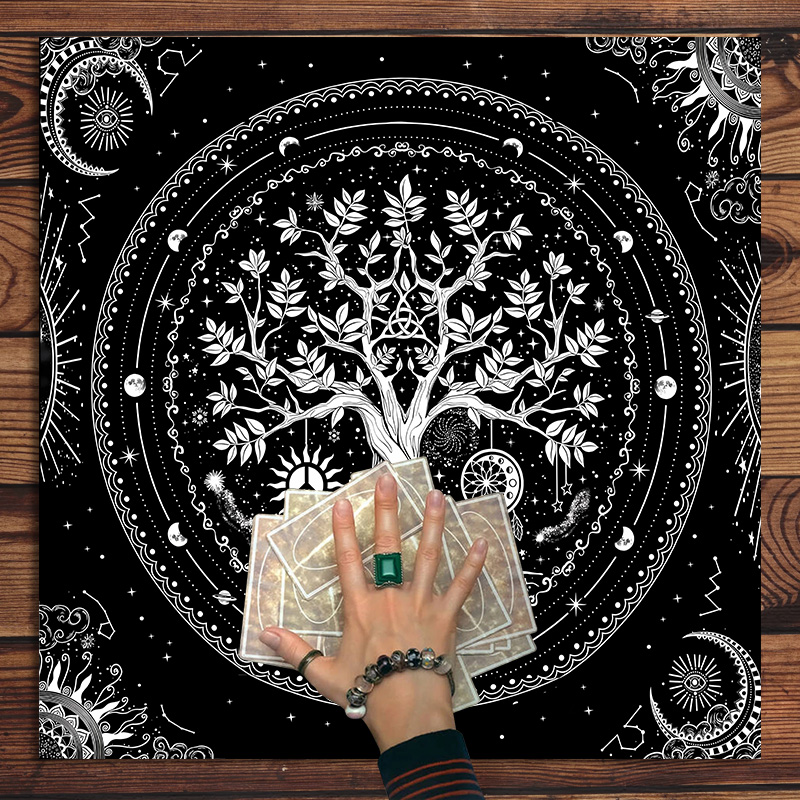 1pc Tarots Moon Cloth Tarots C - Zodiac Party Games ulasan dan harga