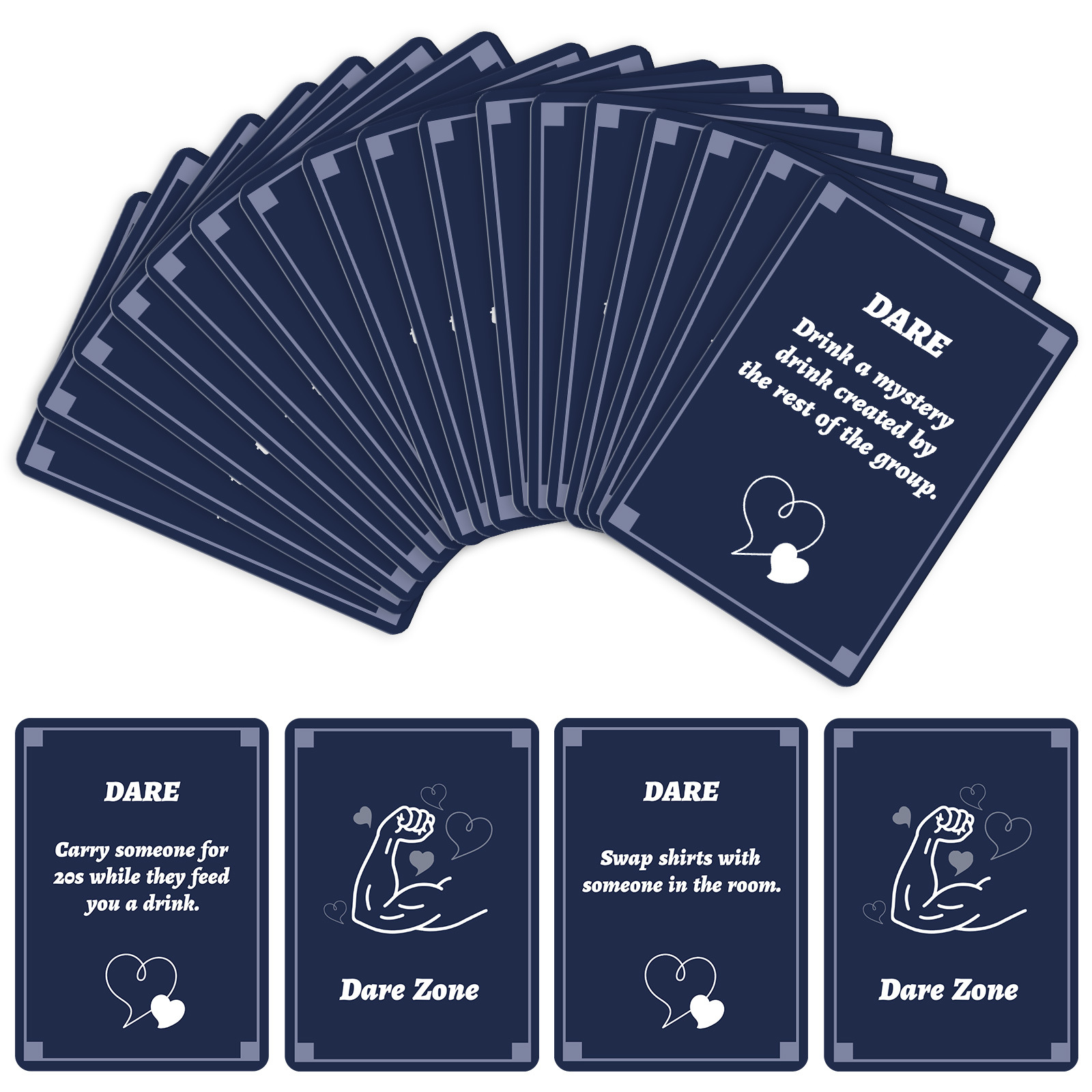 50Pcs Party Game Cards for Adu - Party Games Group For Adults ulasan dan harga