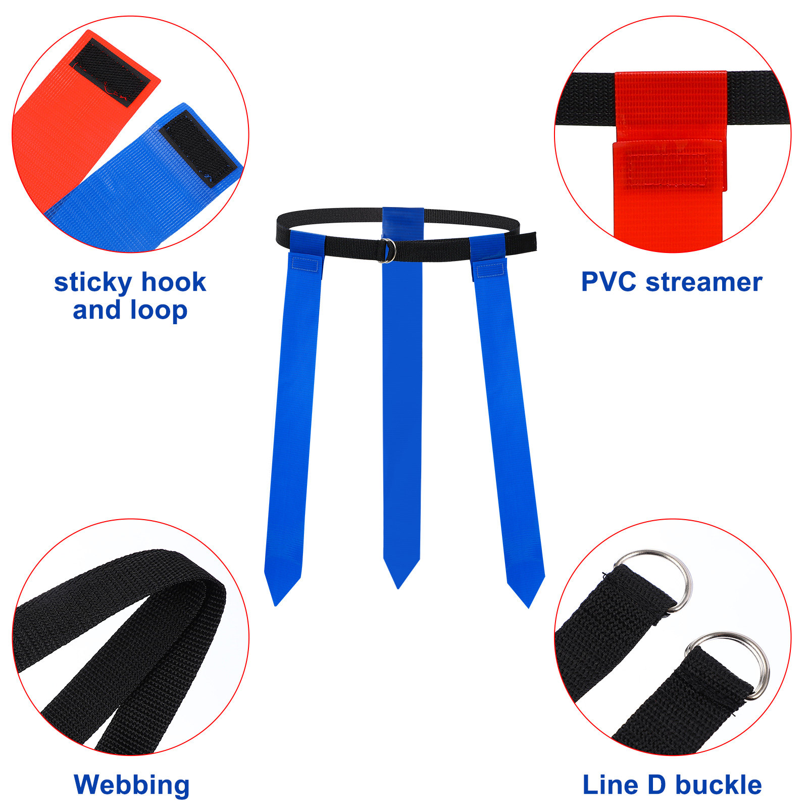 10Pcs Football Flag Belts Play - Capture Flag Set ulasan dan harga