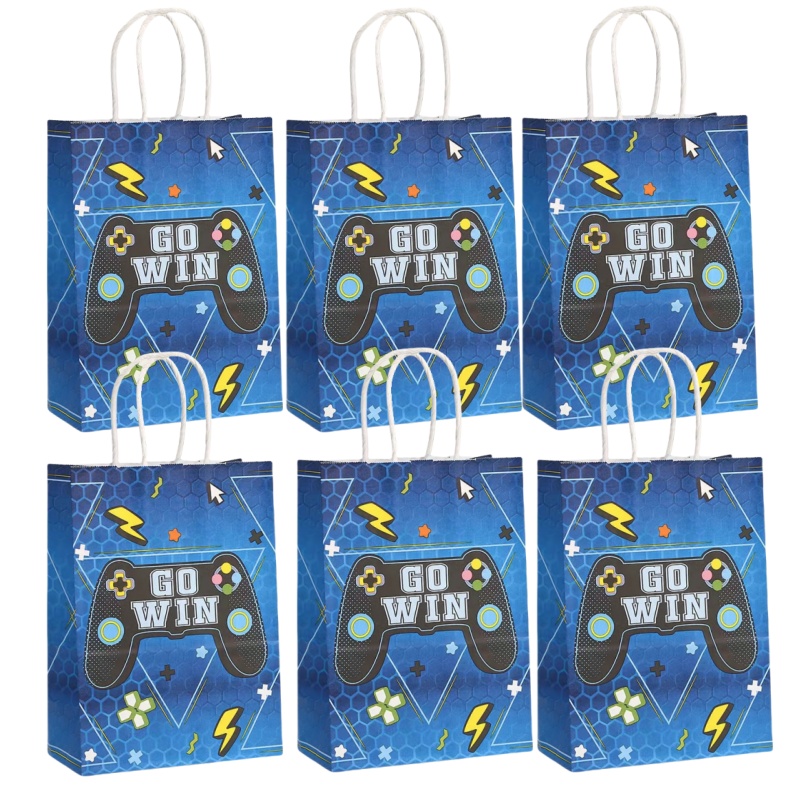 6/24Pcs Video Game on Theme Pa - Party Games Gender Reveal ulasan dan harga