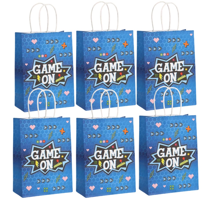 6/24Pcs Video Game on Theme Pa - Party Games Gender Reveal ulasan dan harga