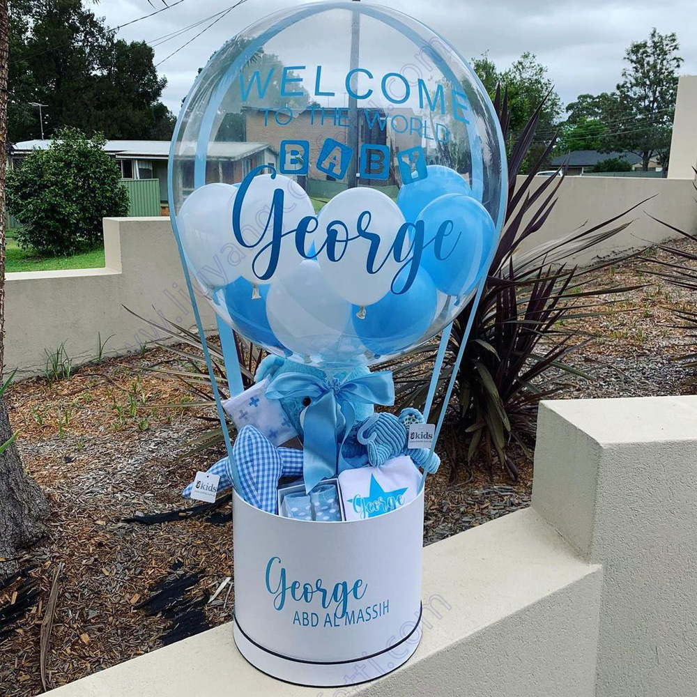 Gift Hamper Balloon Box Set Ba - Party Games Gender Reveal ulasan dan harga