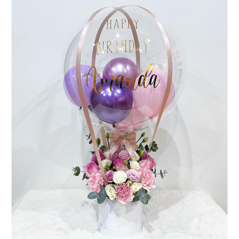 Gift Hamper Balloon Box Set Ba - Party Games Gender Reveal ulasan dan harga
