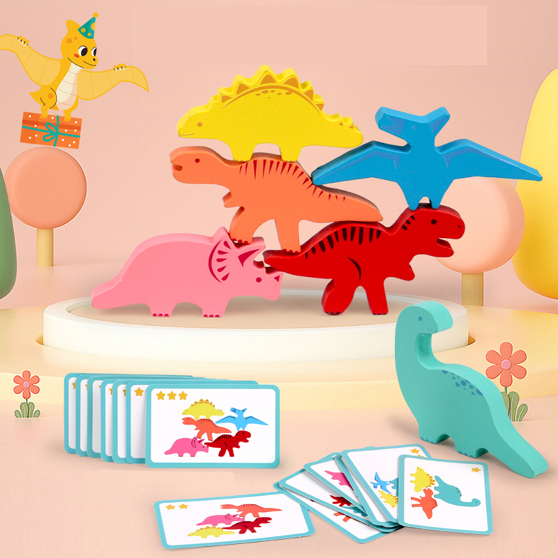 Wooden Balance Blocks Toys For - Party Games At Home ulasan dan harga