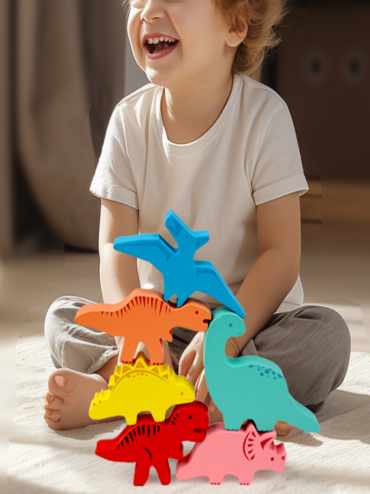 Wooden Balance Blocks Toys For - Party Games At Home ulasan dan harga