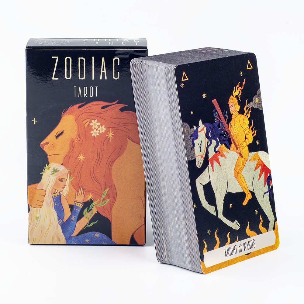 10.3*6cm Zodiac Tarot Cards Fa - Zodiac Party Games ulasan dan harga