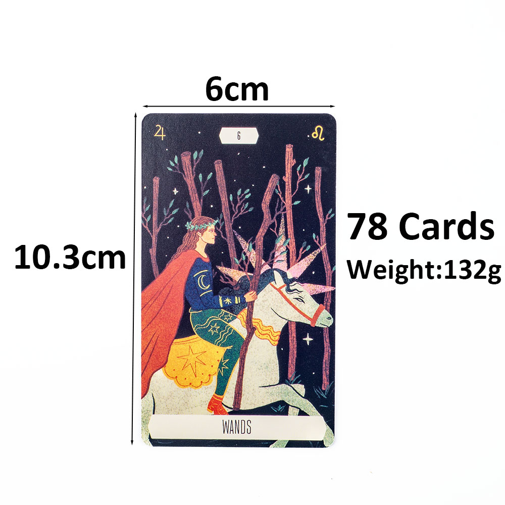 10.3*6cm Zodiac Tarot Cards Fa - Zodiac Party Games ulasan dan harga