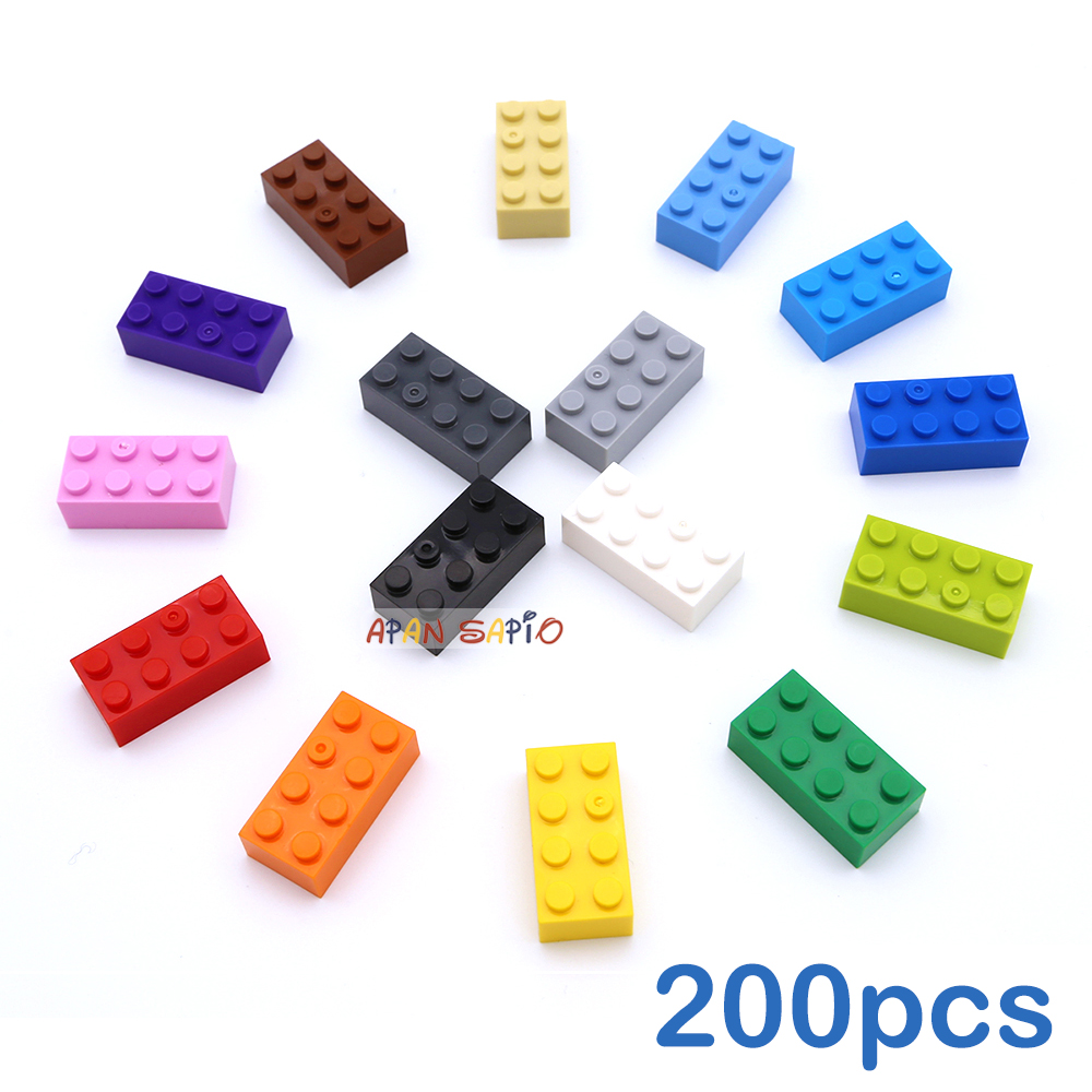 200pcs 2x4 Dot DIY Building Bl - Lego Set Creator ulasan dan harga