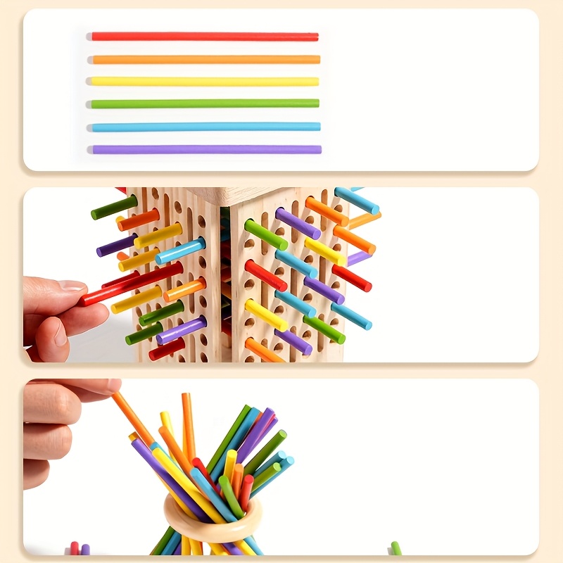 Montessori Wooden Board Game C - Party Games At Home ulasan dan harga