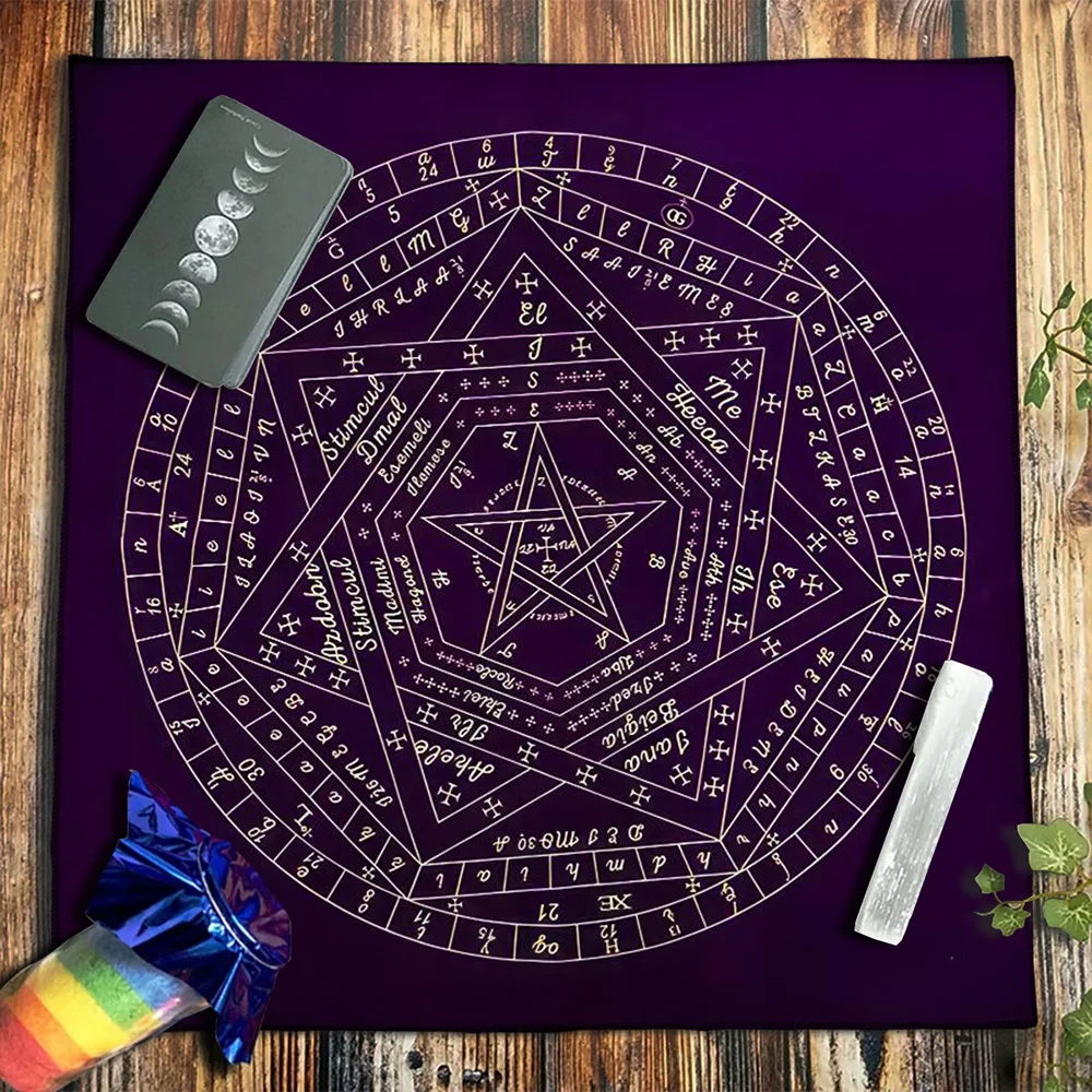 Tarot Card Tablecloth Sigillum - Zodiac Party Games ulasan dan harga