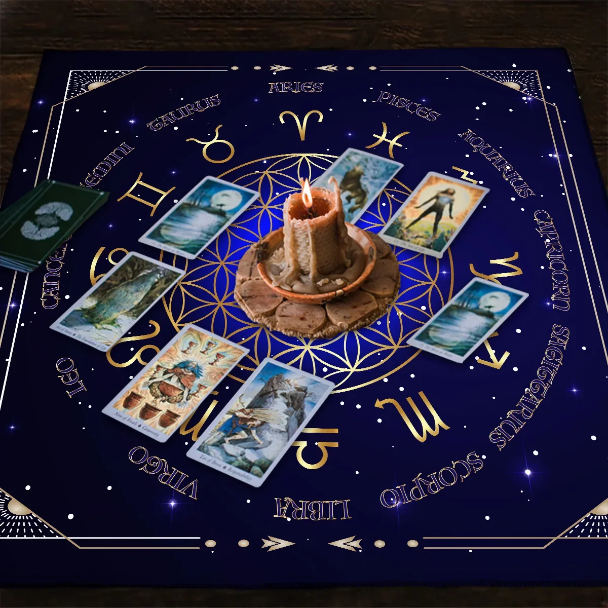 Wheel Of The Zodiac Tarot Tabl - Zodiac Party Games ulasan dan harga