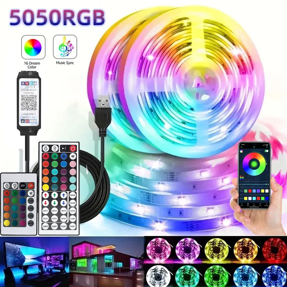 Smart RGB LED Gaming Light Str - Party Games App ulasan dan harga