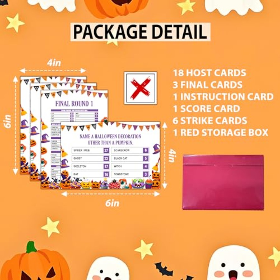 Halloween Friendly Feud Game,  - Party Games Large Groups ulasan dan harga