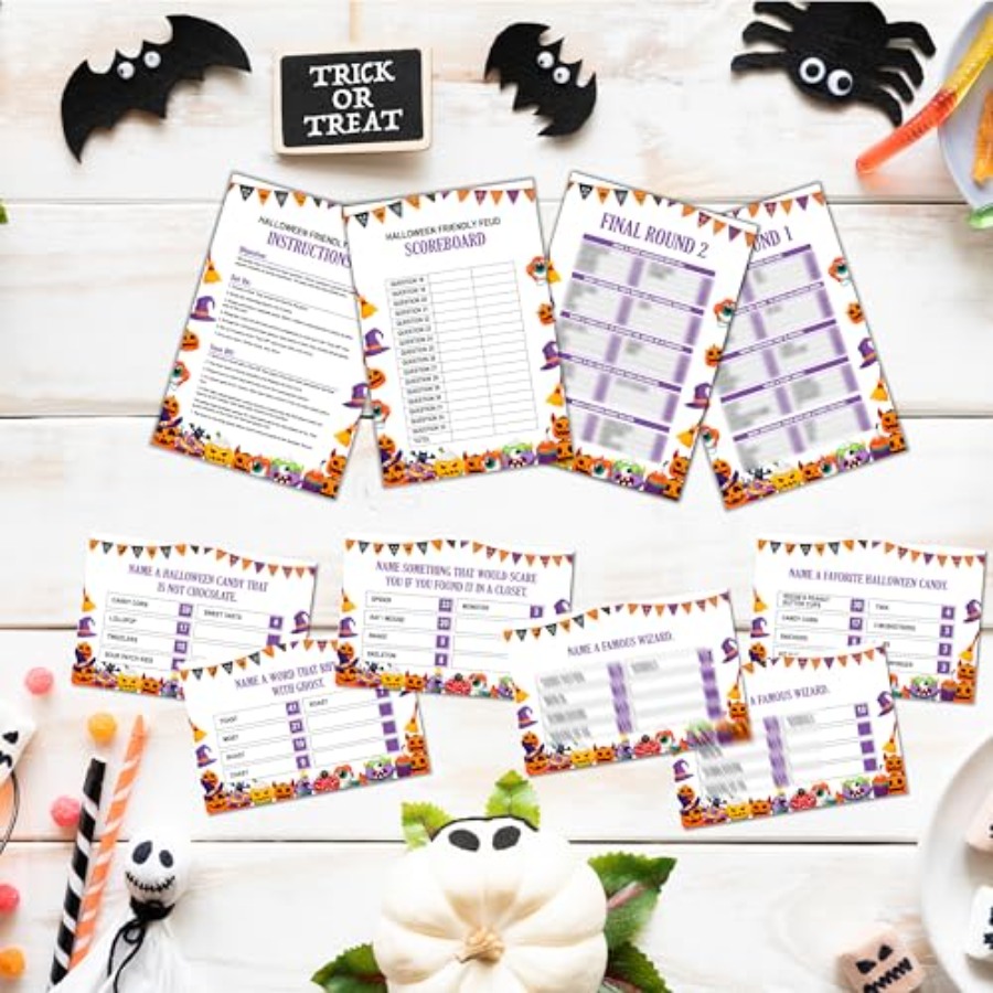 Halloween Friendly Feud Game,  - Party Games Large Groups ulasan dan harga
