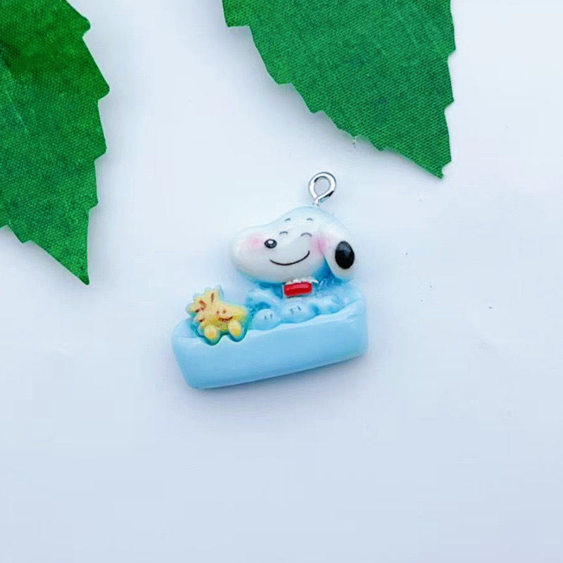 12pcs resin cartoon dog pendan - Party Games Questions ulasan dan harga