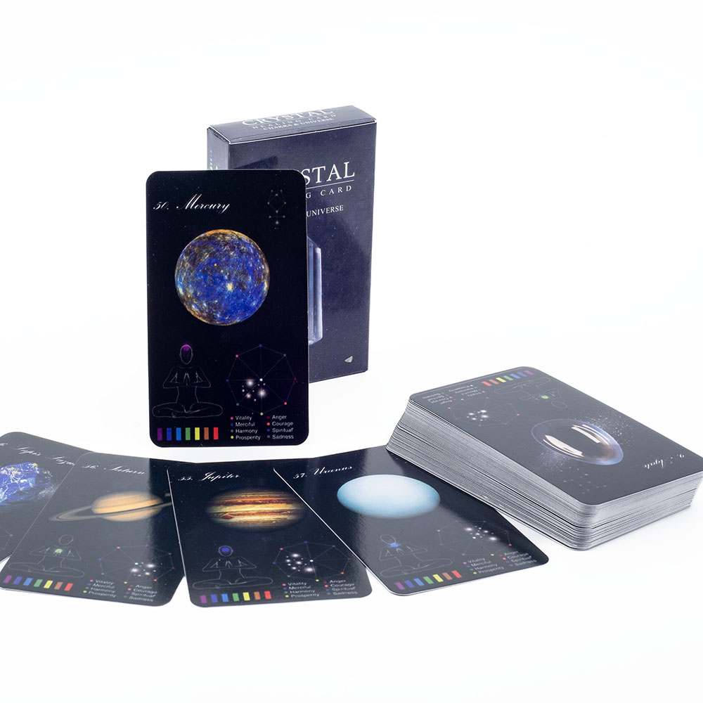 Crystals Healing Cards 60-Card - Zodiac Party Games ulasan dan harga