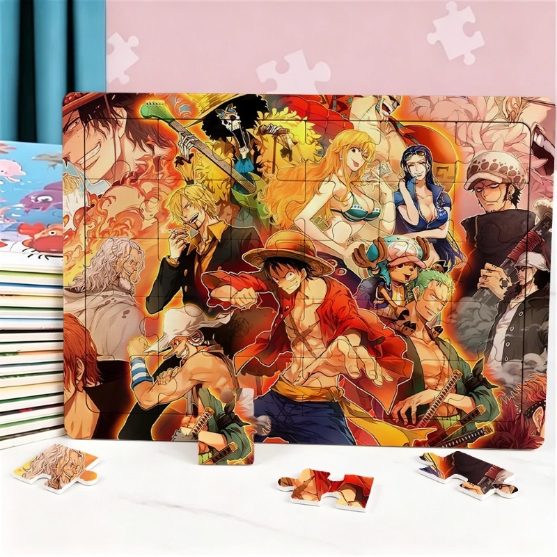 30pcs One Piece Puzzle Cartoon - Party Games At Home ulasan dan harga