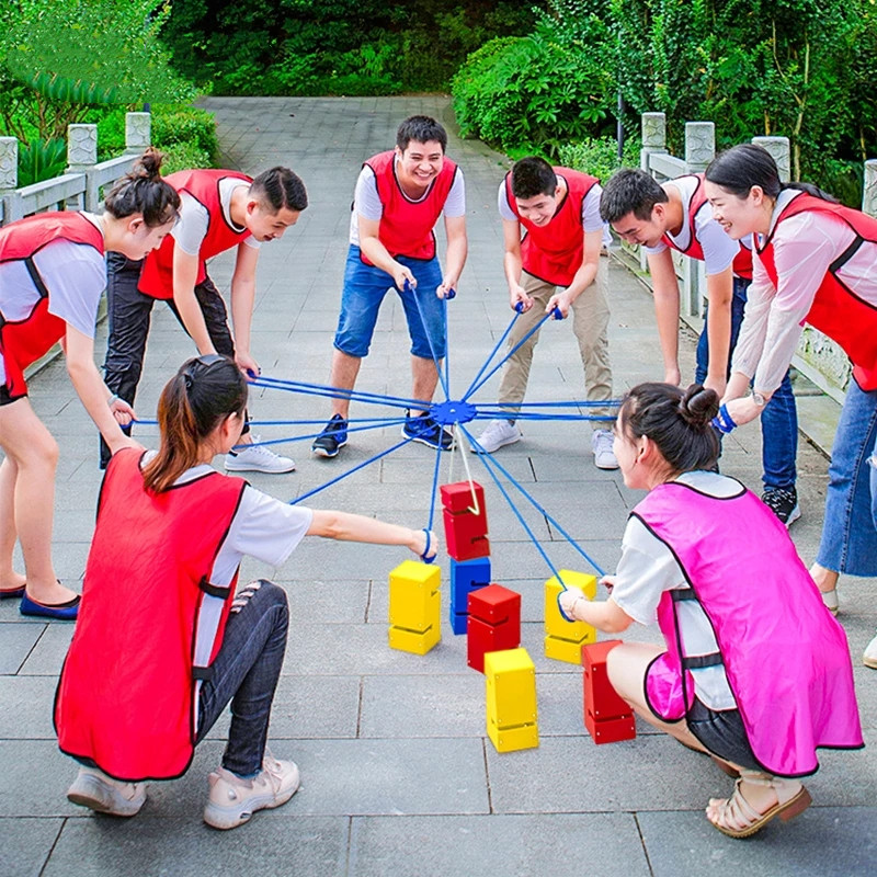 Teamwork Games Tower Building  - Party Games No Equipment ulasan dan harga