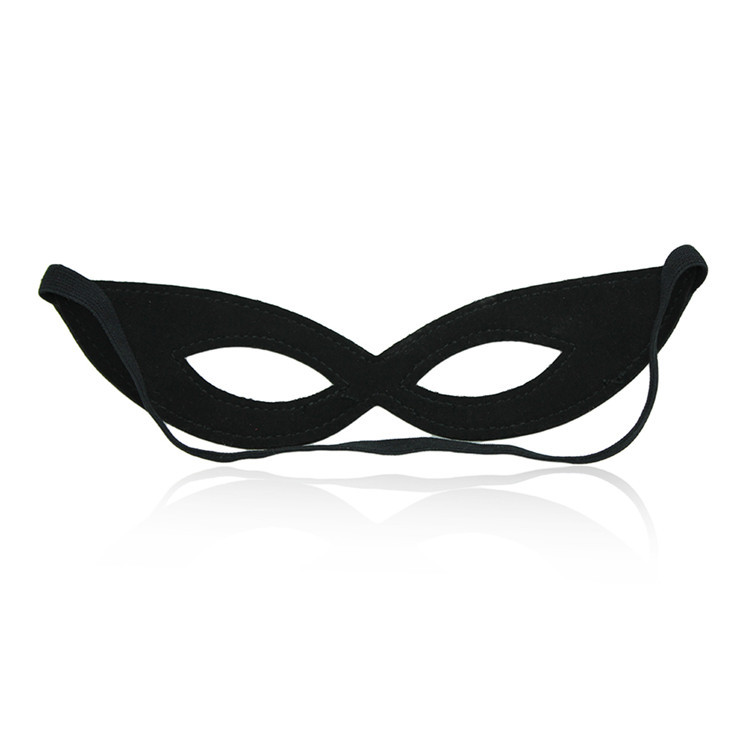 Black Leather Eye Mask For Sex - Party Games Mystery ulasan dan harga