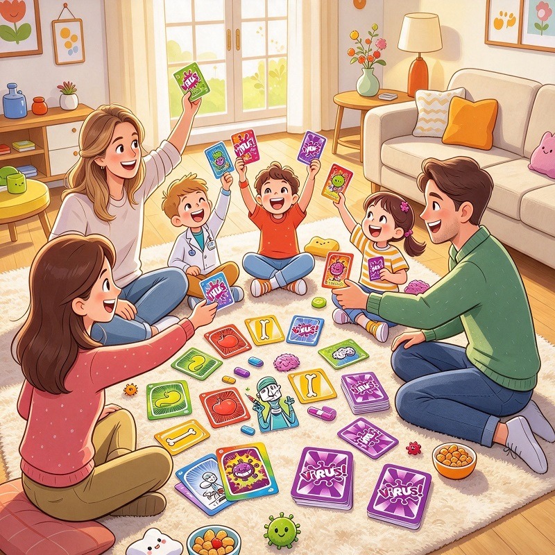 2026 Family Strategy Card Game - Party Games Group For Adults ulasan dan harga