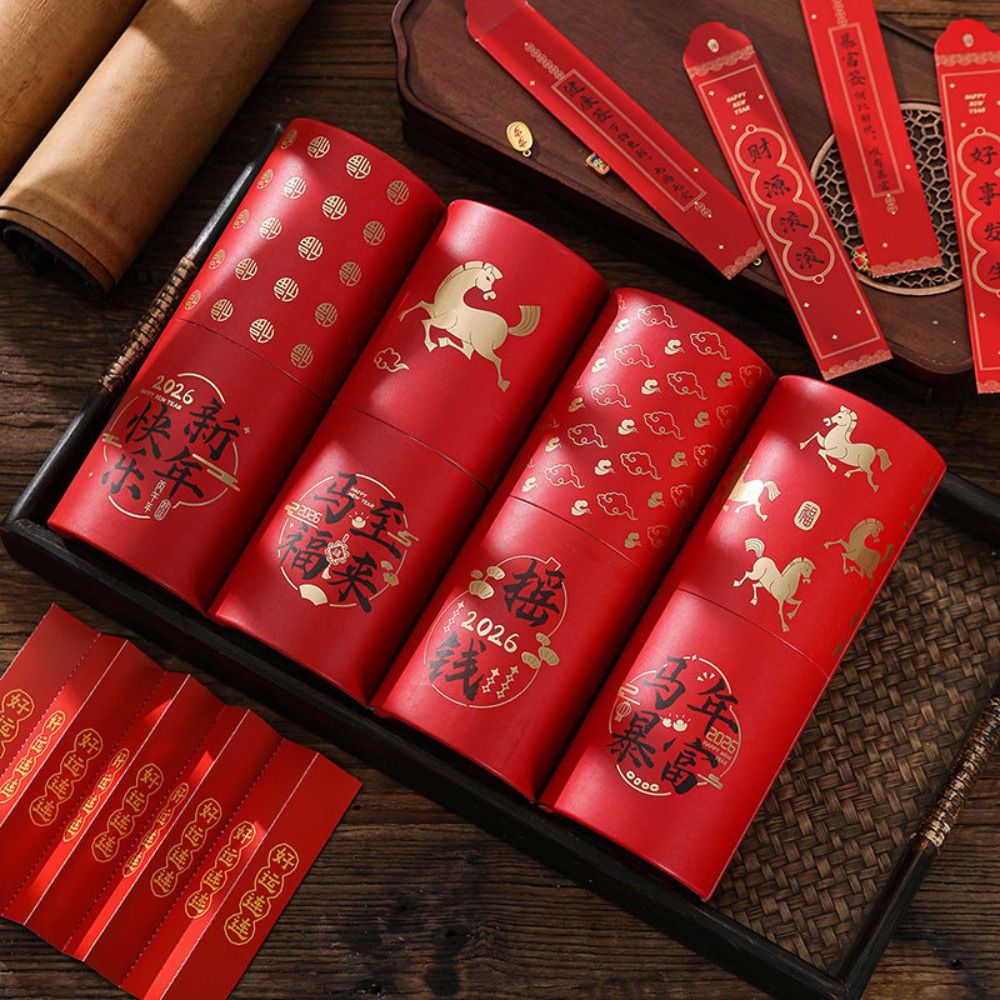 Zodiac Hores Draw Lots Red Env - Zodiac Party Games ulasan dan harga