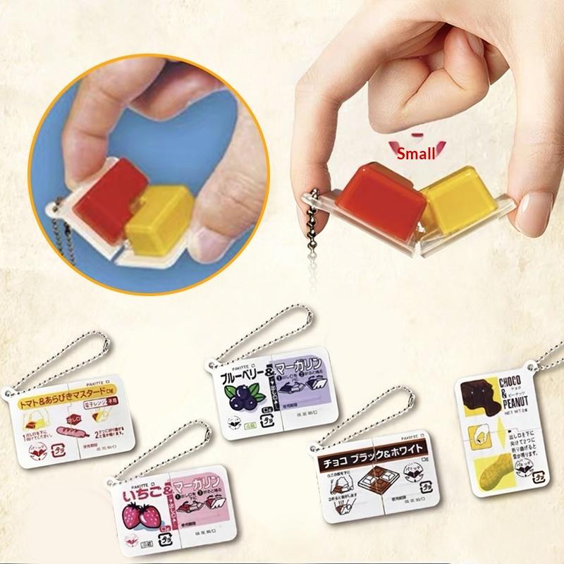 Mini Jam Snap Fidget Toys Food - Party Games Questions ulasan dan harga