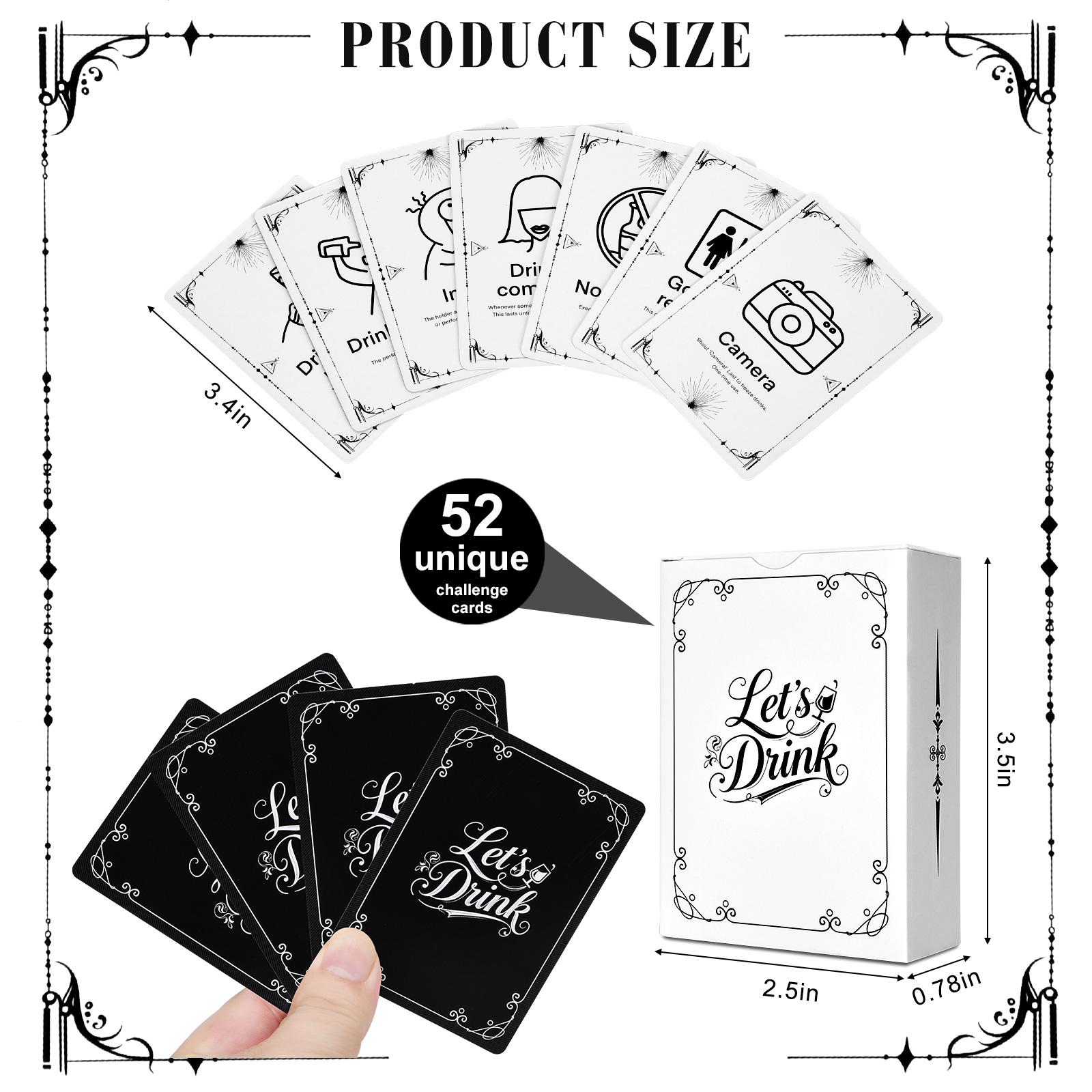 Adult Drinking Game Cards – 52 - Party Games App ulasan dan harga