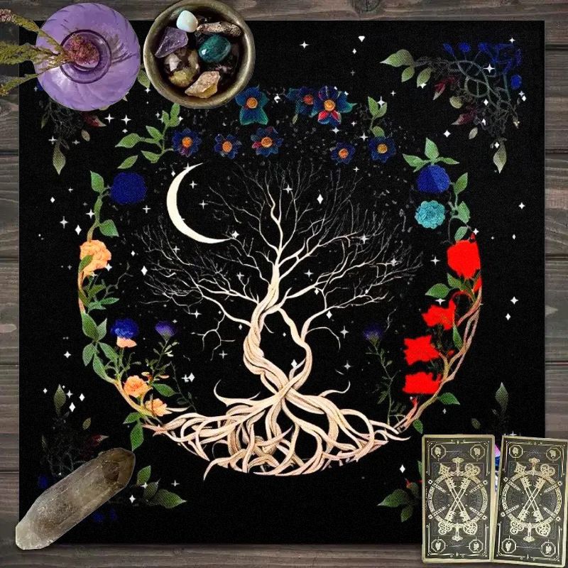 1PC Tarot Card Tablecloth, Mys - Party Games Mystery ulasan dan harga