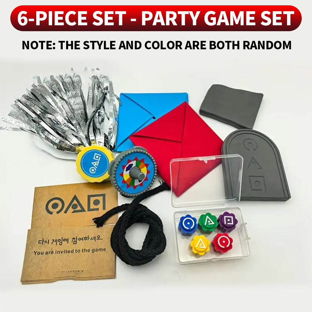 6-piece set - nostalgic tradit - Party Games Multiplayer ulasan dan harga