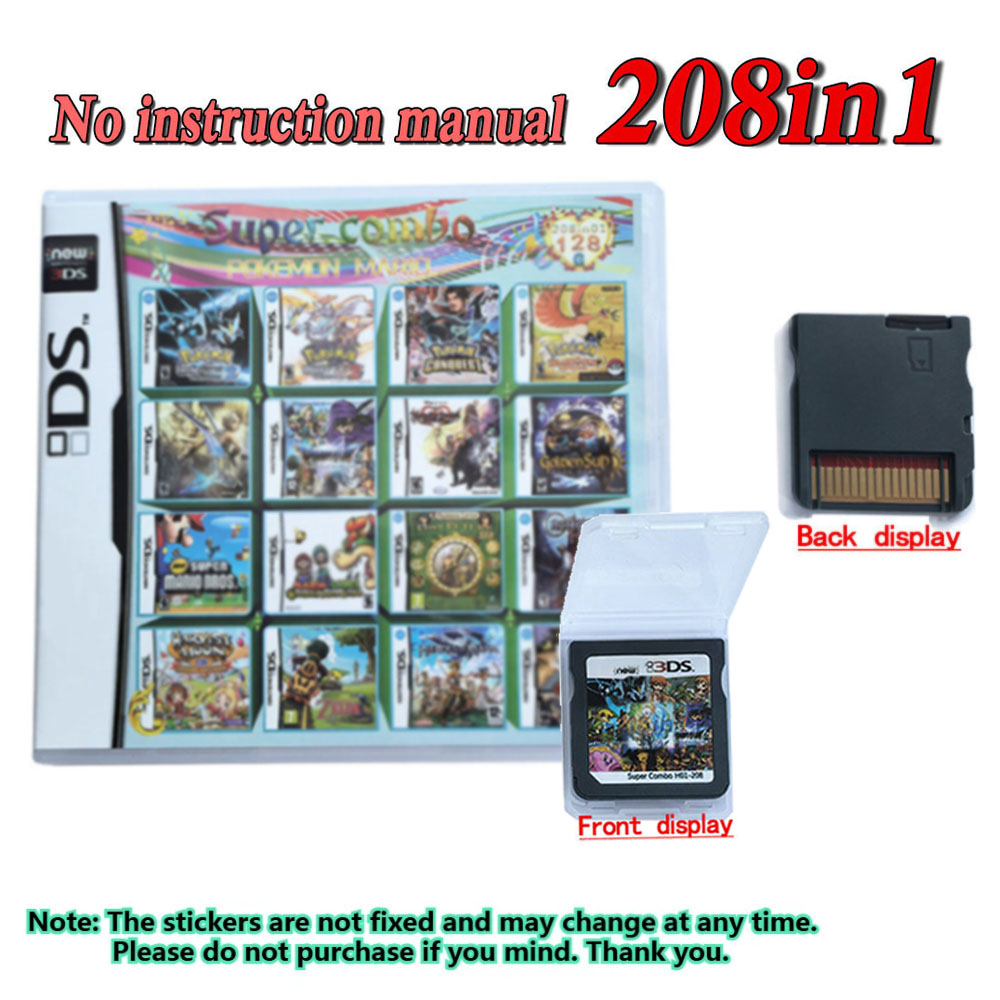 4300 in 1 Compilation DS NDS 3 - Party Games Gender Reveal ulasan dan harga