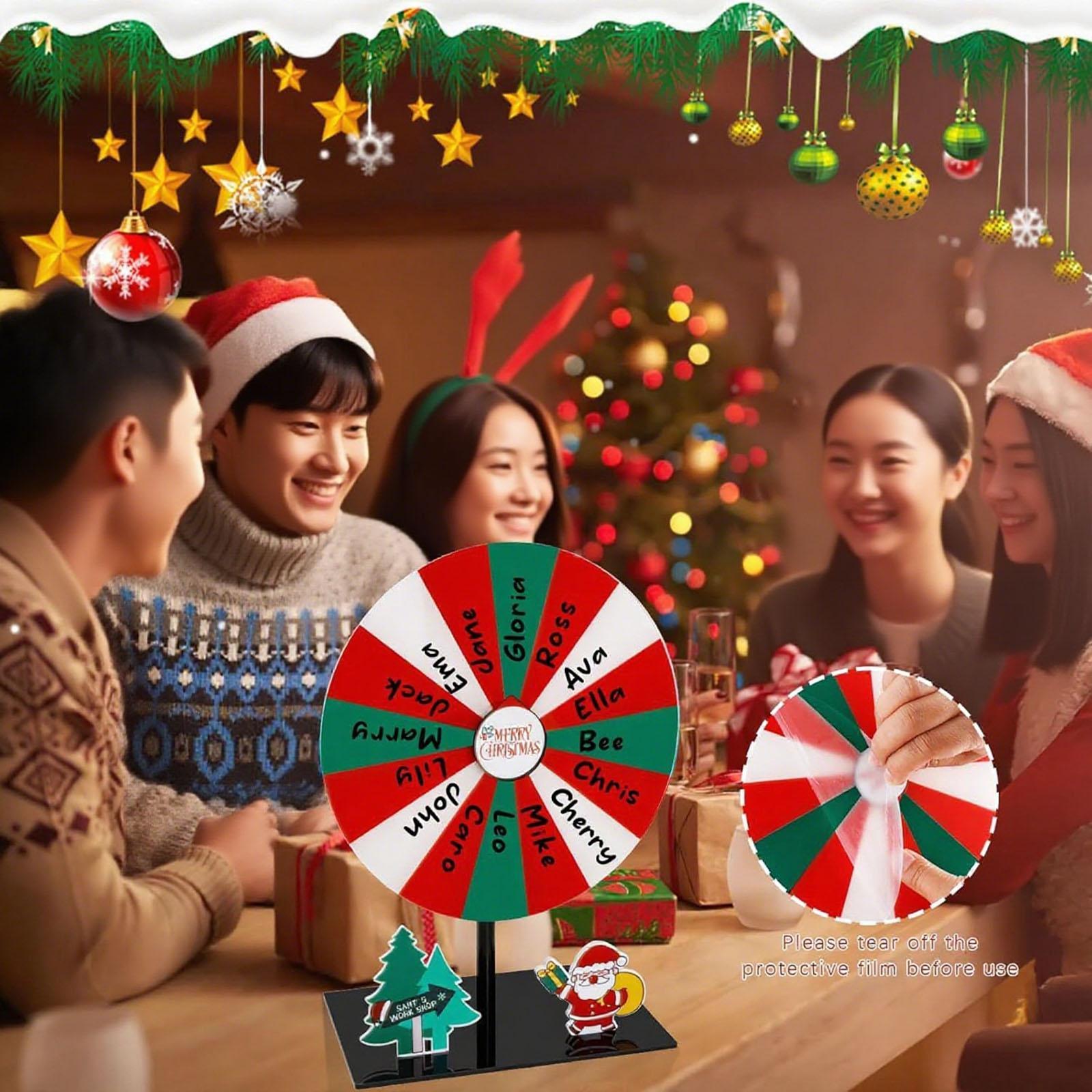 Acrylic Rotating Wheel Multico - Party Games No Equipment ulasan dan harga