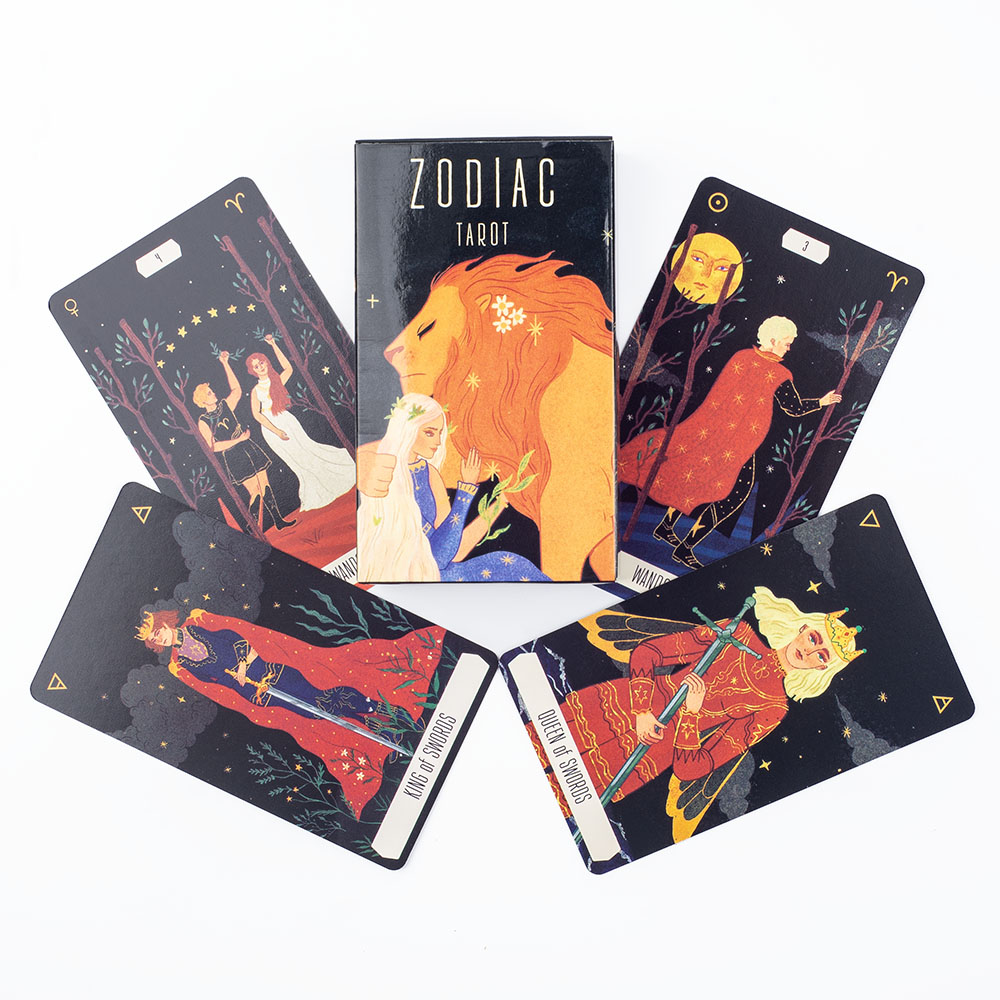 10.3*6cm Zodiac Tarot Cards Fa - Zodiac Party Games ulasan dan harga