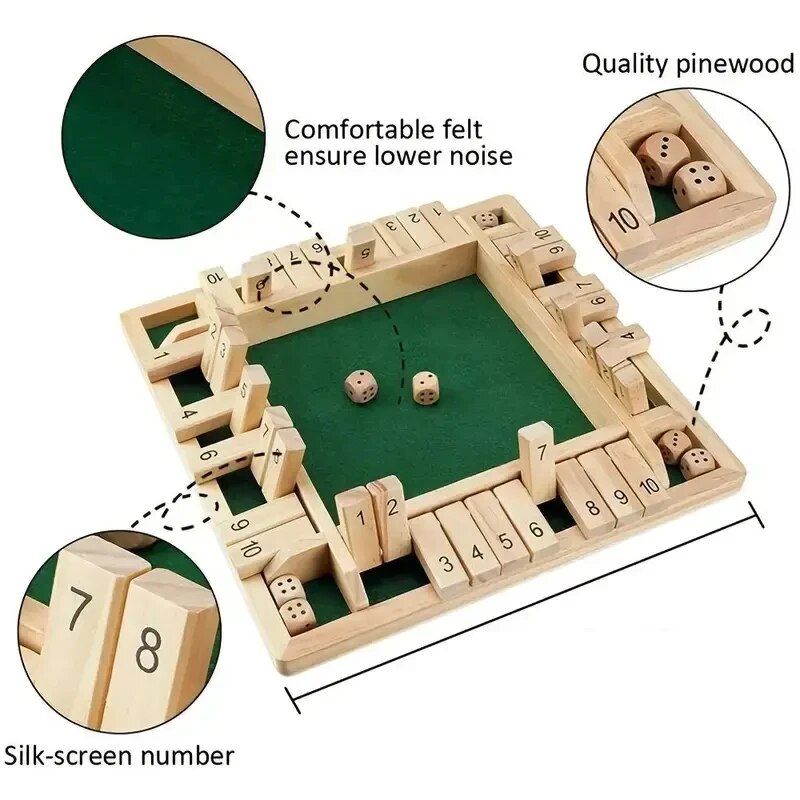 Deluxe Four Sided 10 Numbers S - Party Games App ulasan dan harga