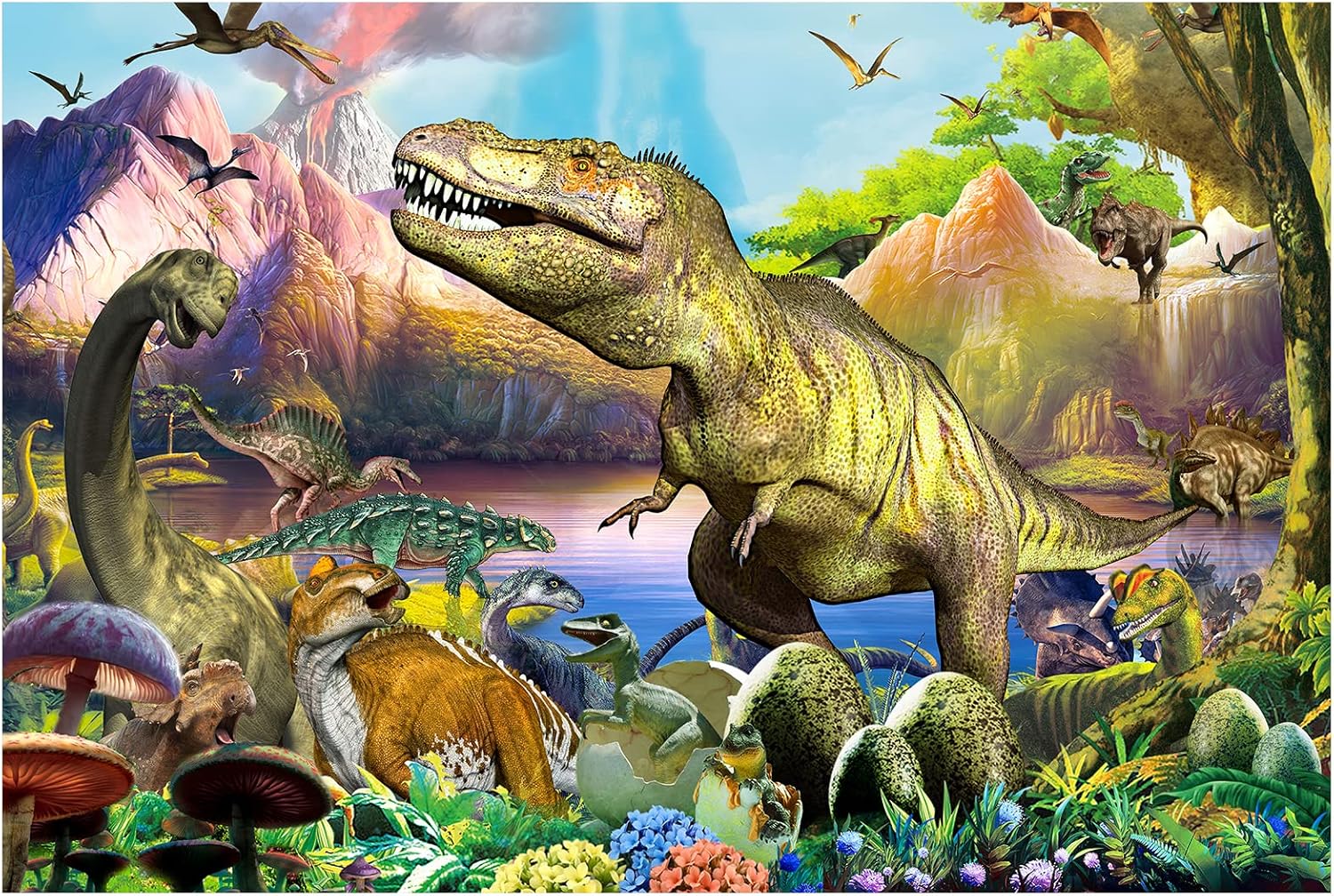 Dinosaur Group Adult Wooden Pu - Party Games Group For Adults ulasan dan harga