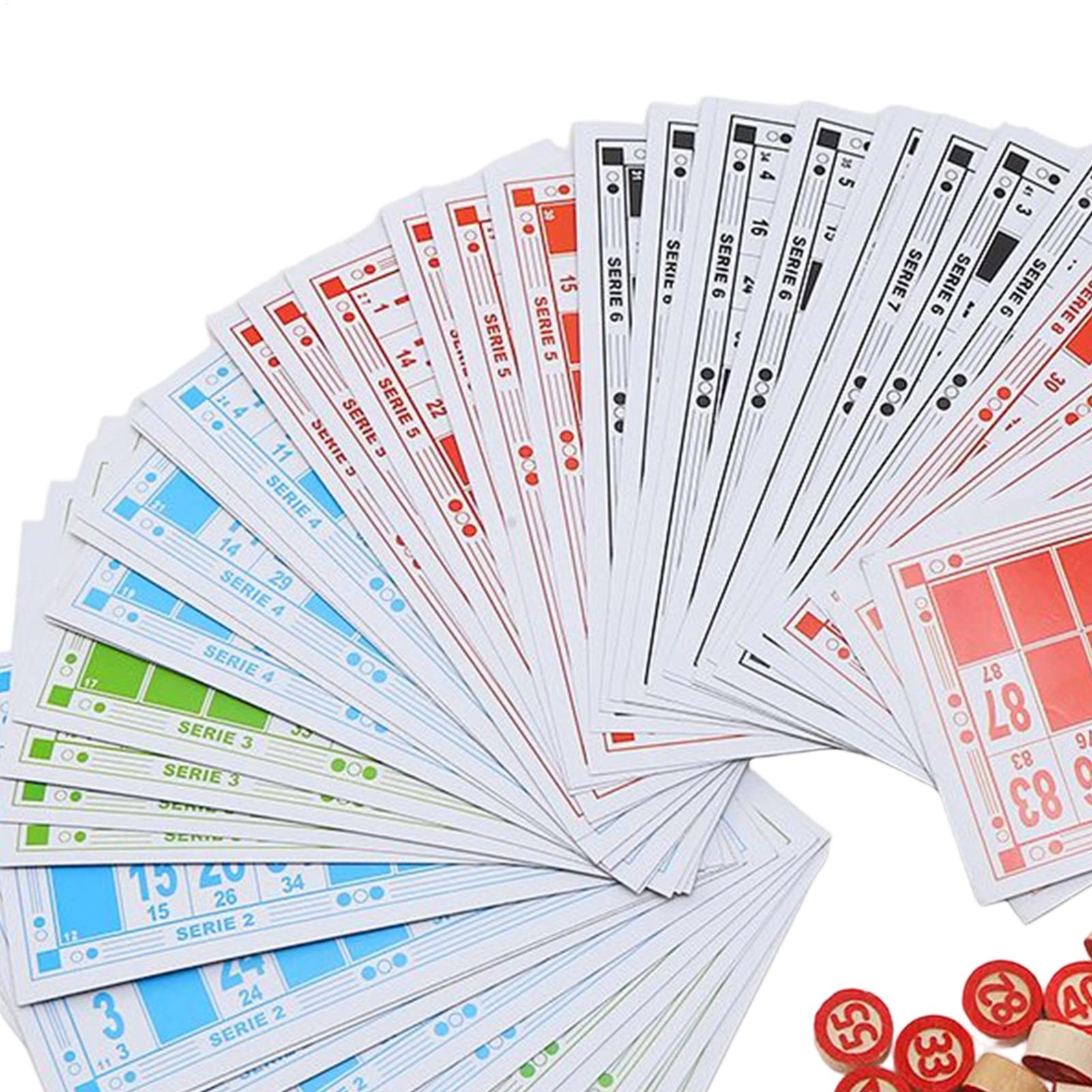 Bingo Set Wooden Funny Educati - Party Games Group For Adults ulasan dan harga
